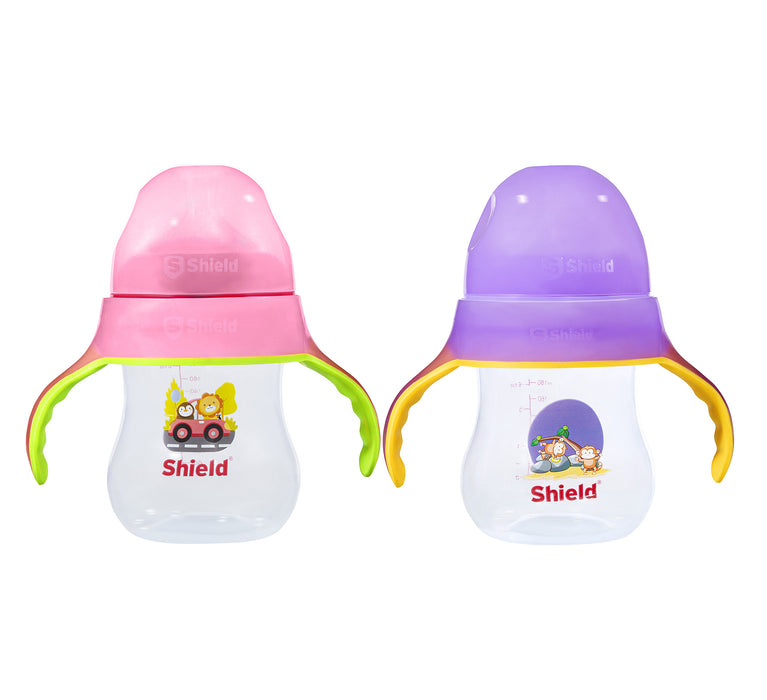 Glow in the Dark Feeder with Handle | DRIP FREE | BPA FREE