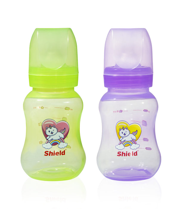 Classic Plus Breast Milk Storage, Breast feeding Bottles with Slow Flow Nipples and Travel Caps, BPA Free