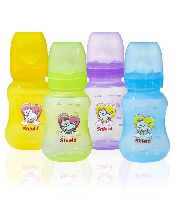 Classic Plus Breast Milk Storage, Breast feeding Bottles with Slow Flow Nipples and Travel Caps, BPA Free