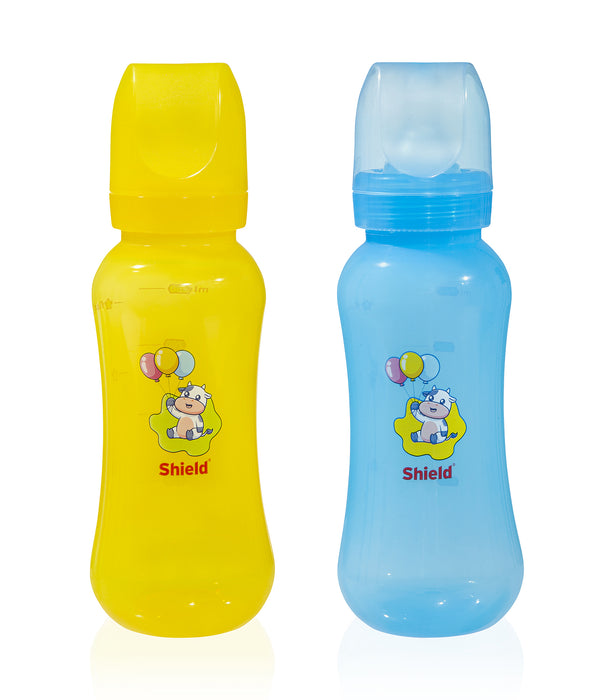 Classic Plus Breast Milk Storage, Breast feeding Bottles with Slow Flow Nipples and Travel Caps, BPA Free