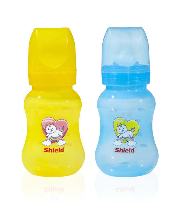 Classic Plus Breast Milk Storage, Breast feeding Bottles with Slow Flow Nipples and Travel Caps, BPA Free