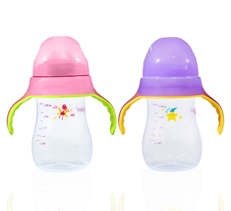 Glow in the Dark Feeder with Handle | DRIP FREE | BPA FREE