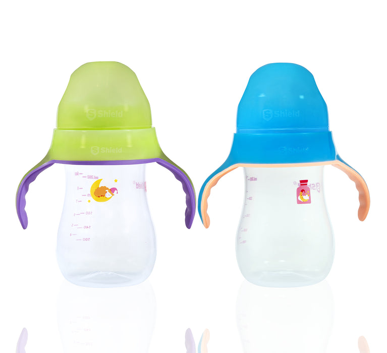 Glow in the Dark Feeder with Handle | DRIP FREE | BPA FREE