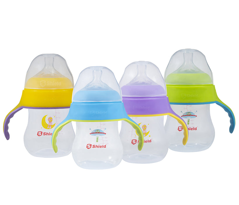 Wide Neck Feeder with Handle BPA FREE and DRIP FREE