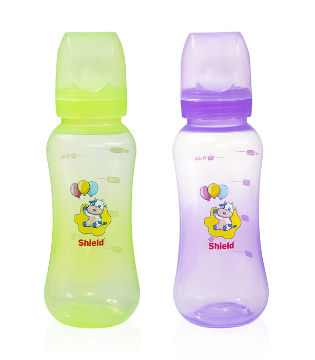 Classic Plus Breast Milk Storage, Breast feeding Bottles with Slow Flow Nipples and Travel Caps, BPA Free