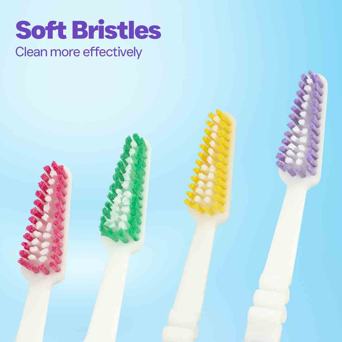 Flex Toothbrush Family Care with Flexible Neck – Gentle on Gums