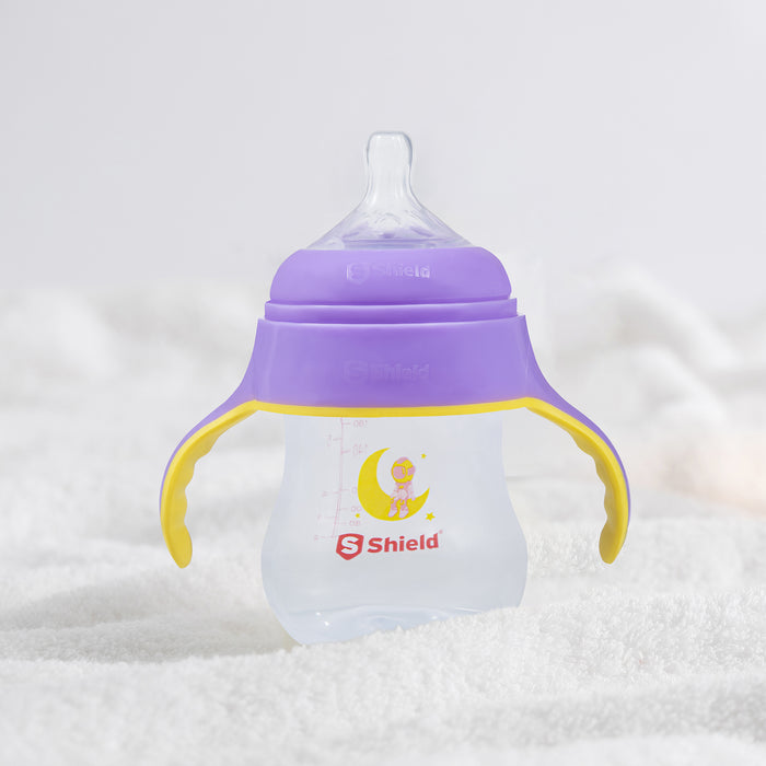 Wide Neck Feeder with Handle BPA FREE and DRIP FREE