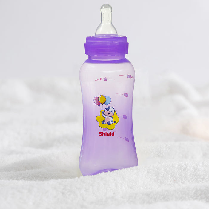 Classic Plus Breast Milk Storage, Breast feeding Bottles with Slow Flow Nipples and Travel Caps, BPA Free