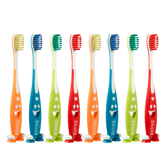 Giggles Toothbrush Fun Design Flexible Grip and Best for Kids Oral Care - Super Soft Bristles