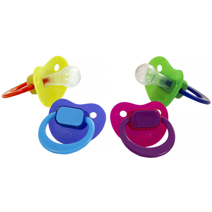 Classic Soother - 6-18 Months | Soothes 95% of Babies | Heart-Shaped BPA-Free Silicone Soothers | Includes Case